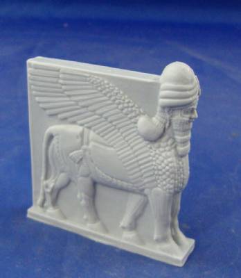 Assyrian Winged Bull Statue (28mm)